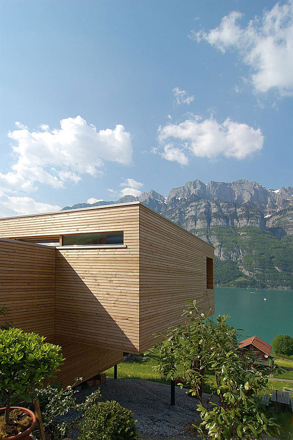 Wohnhaus Am Walensee Swiss Mountainous House