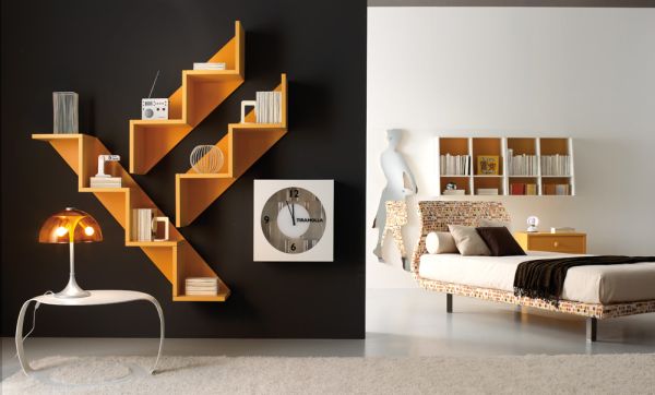 contemporary teenagers room decorating idea