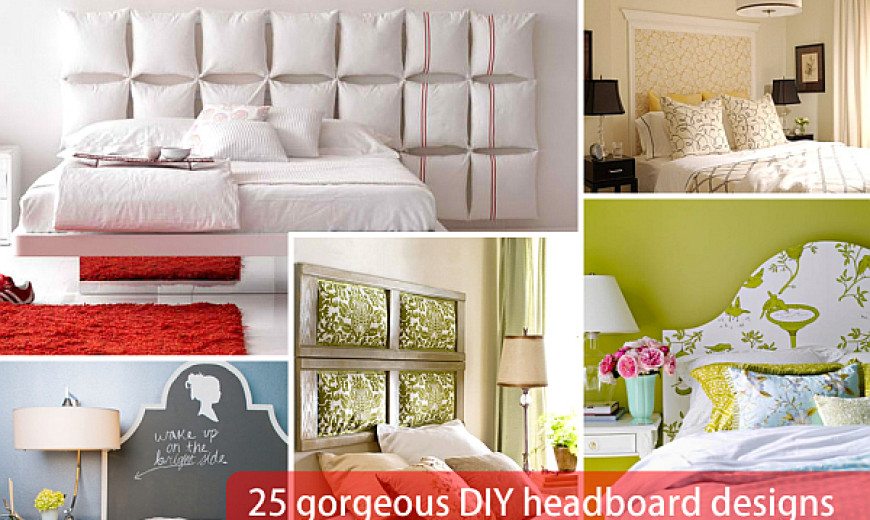 25 Gorgeous Diy Headboard Projects, Diy Headboard Cover Ideas