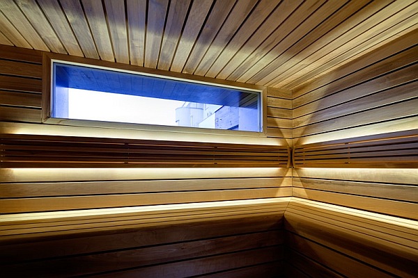 modern-loft-in-Bratislava-wooden-sauna