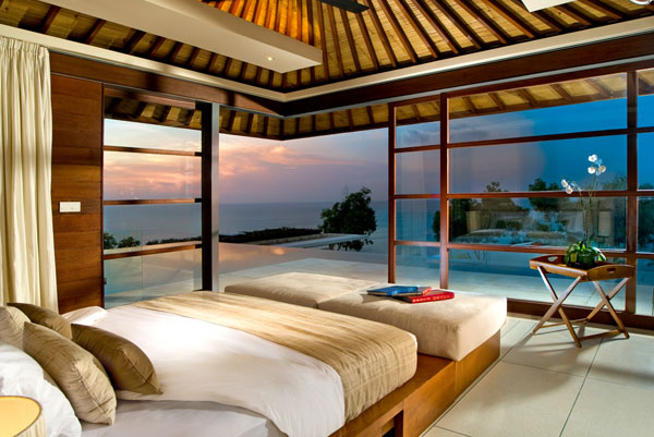 ocean view bedroom