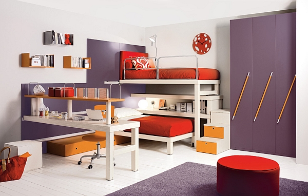 playful shared bedroom ideas