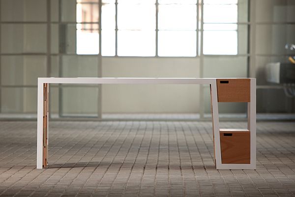 Recycled Wooden Furniture: Office Desk, Sideboard 