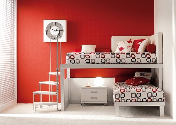 red-shared-bedroom-for-teenagers