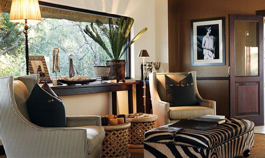 Small Living Room Decor Ideas South Africa Cabinets Matttroy   Safari Themed Interiors Living Room 870x520 