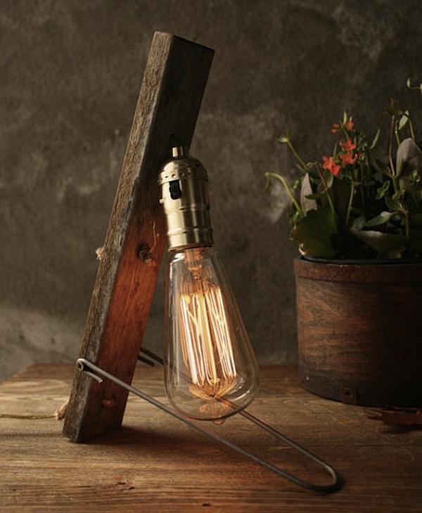 vintage DIY Luke Lamps