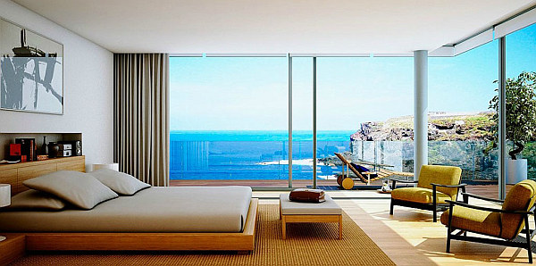 wooden furniture bedroom amazing beach views