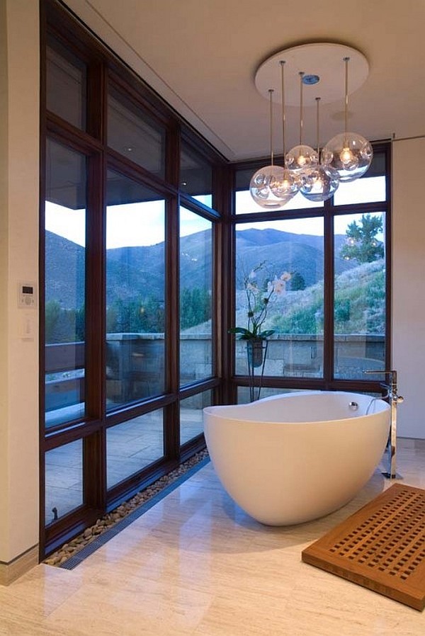 Barker Residence Sun Valley - contemporary bathroom design