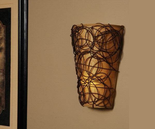 Battery-Powered-Fluted-LED-Wall-Sconce