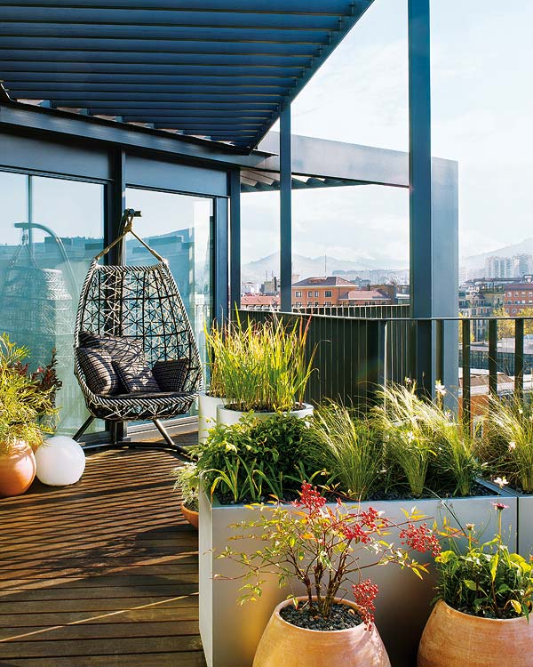 Bright roof terrace apartment 2