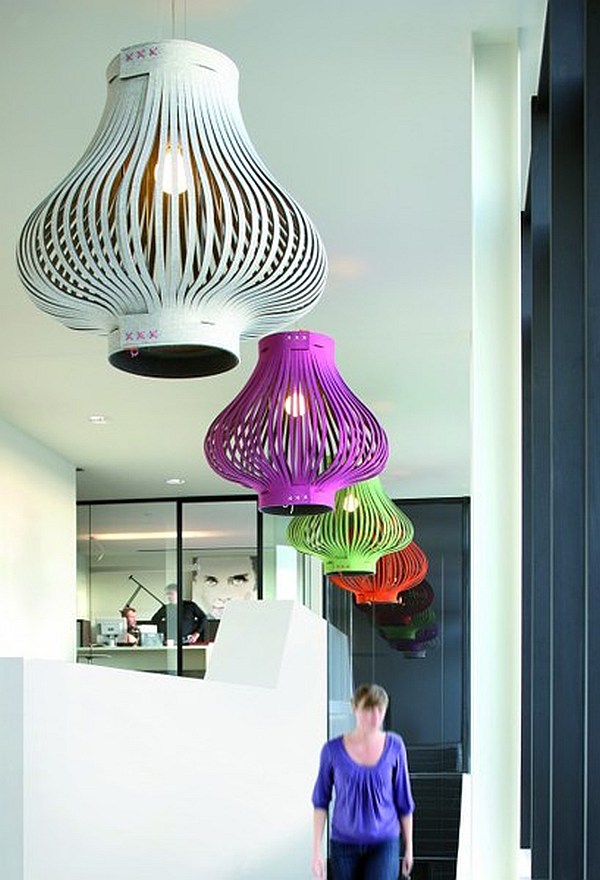 Buzzilight felt pendant lamp 4