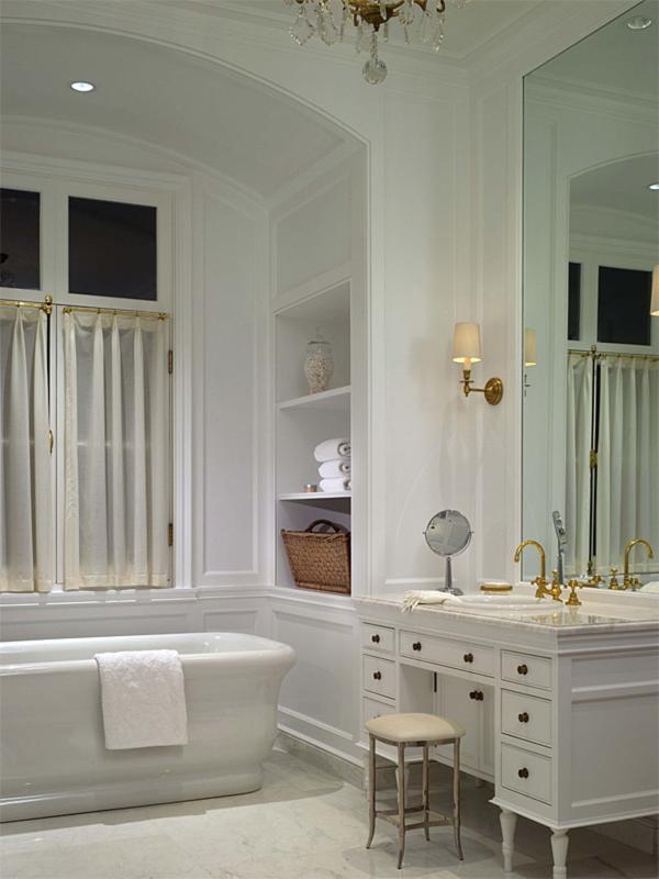 Classic White Bathroom