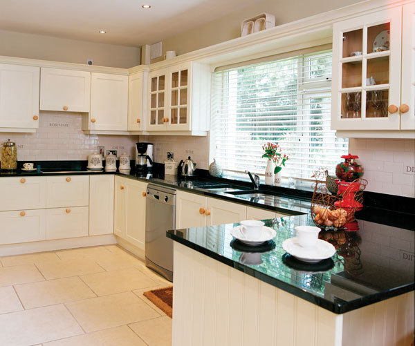 Country Bungalow Ireland White Kitchen 