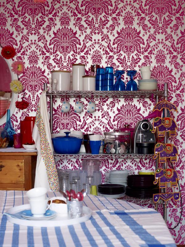 Damask-Wallpaper