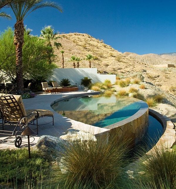 Infinity pool on sloped plane - Sonoran Desert 8