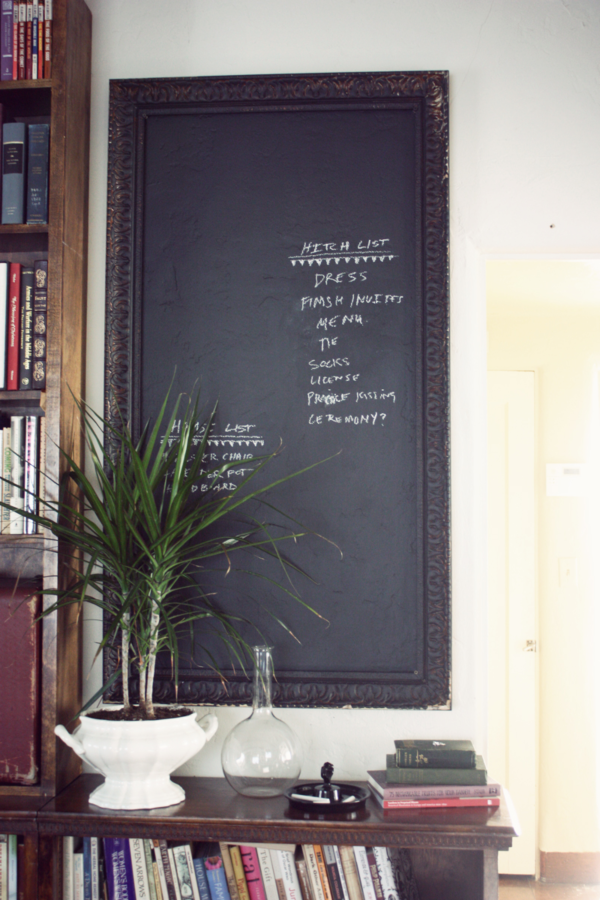 Living Room Chalkboard
