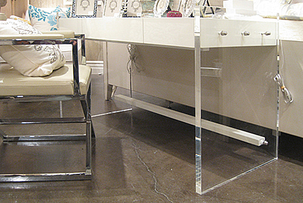 Acrylic Home Office Desks For A Clearly Fabulous Work Space