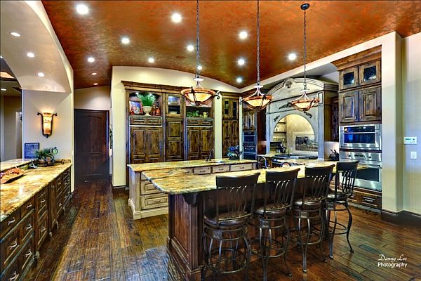 Luxury Home Washington - Tuscan Villa 3 - traditional kitchen design