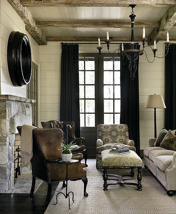 Luxury Rustic Interiors - Blue Ridge Mountains Home 3