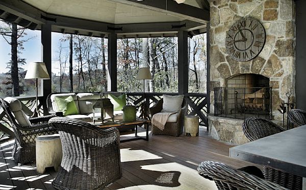 Luxury Rustic Interiors - Blue Ridge Mountains Home 9