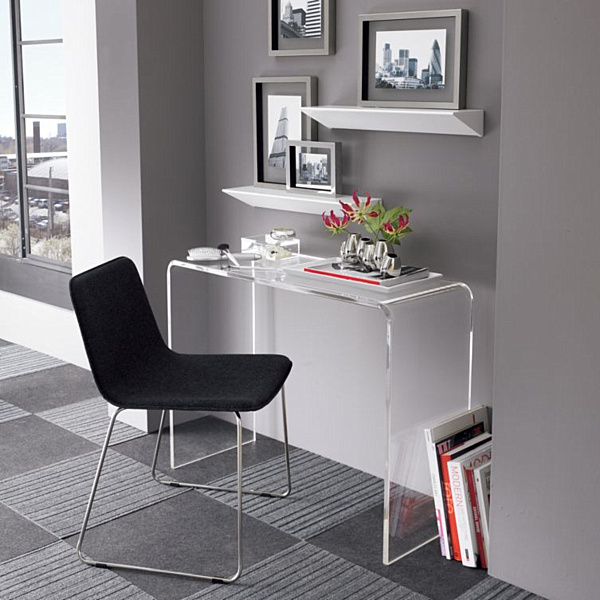 Acrylic Home Office Desks For A Clearly Fabulous Work Space