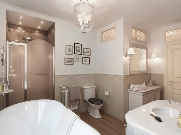 Russian Apartment Design - bathroom design