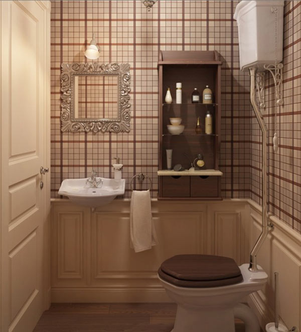 Russian Apartment Design - bathroom furniture
