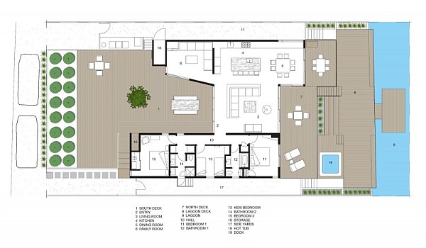 Seadrift Residence  13 - architecture plans