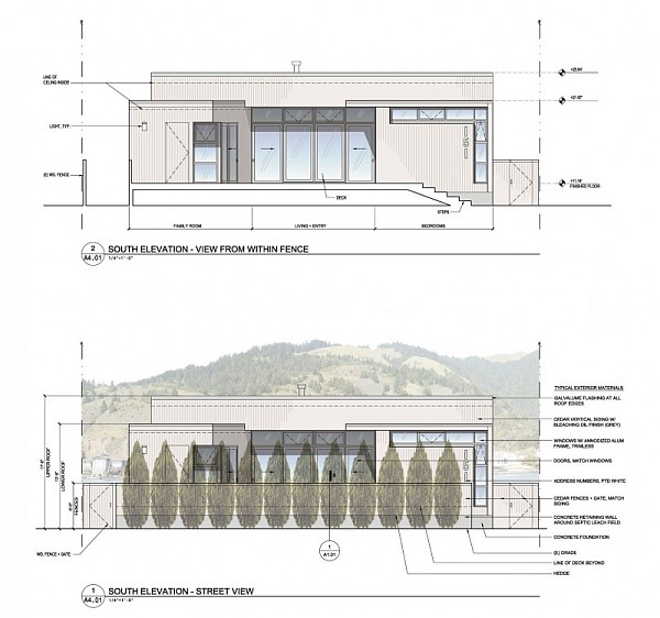 Seadrift Residence  14 - arch plans