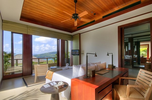 Thai Luxury Seaside Villa - bedroom design
