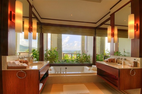 Thai Luxury Seaside Villa - luxury bathroom design