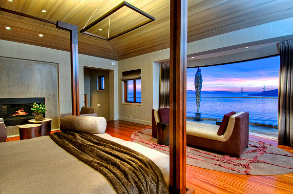 Villa Belvedere - San Francisco - Decoist 16 - amazing views bedroom design