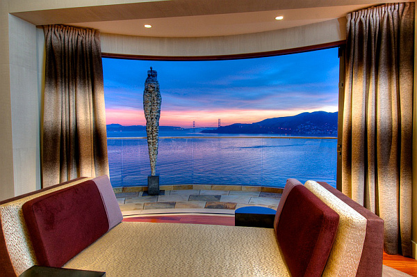 Villa Belvedere - San Francisco - Decoist 17 - bedroom views