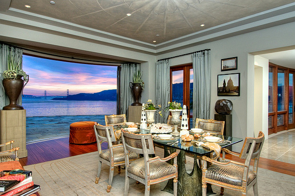 Villa Belvedere - San Francisco - Decoist 5 - dining room decoration