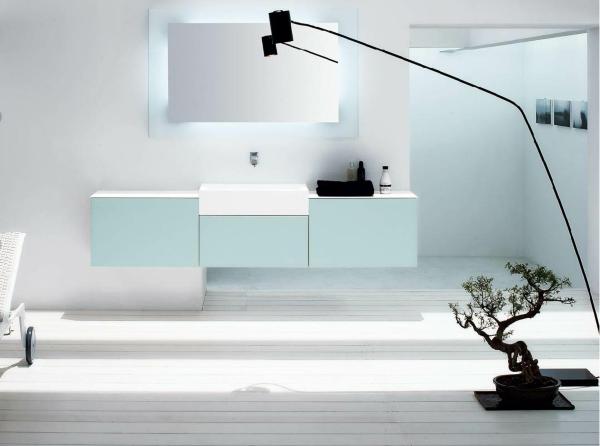 White Modern Bathroom