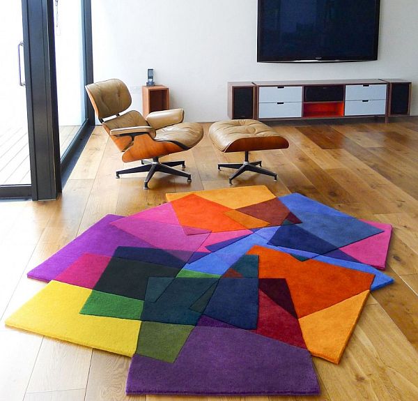 bright area modern rugs