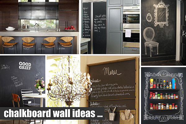 Chalkboard Paint Ideas When Writing On The Walls Becomes Fun