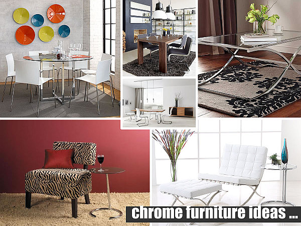 chrome furniture ideas