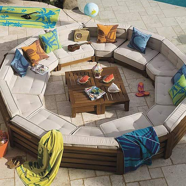 circle patio furniture