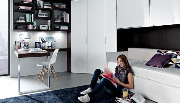 contemporary-teenage-rooms-black-and-white-furniture