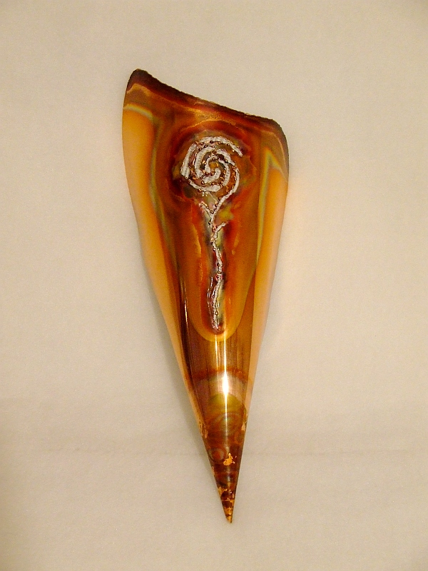 copper decorative wall sconce