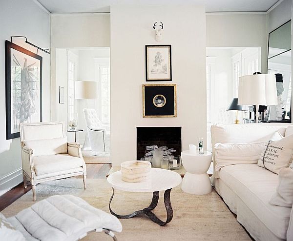 cozy white rooms