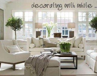 Decorating with Bright, Modern White