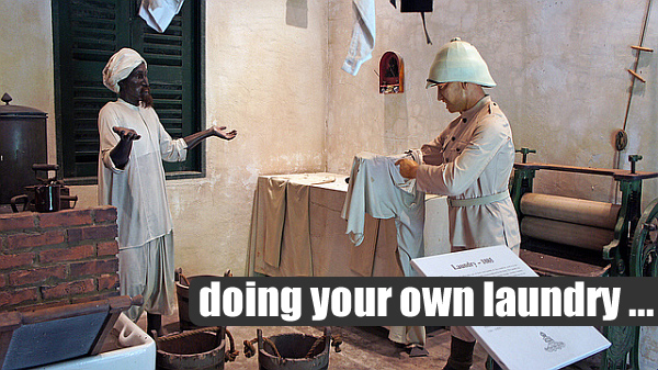 doing your own laundry