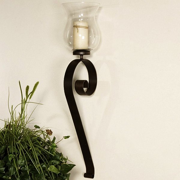 iron candle wall sconces