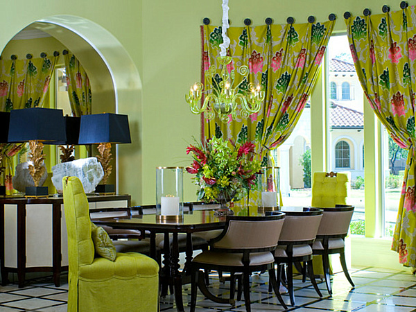 lime-green-dining-room