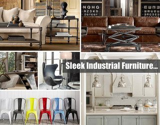 25 Sleek Industrial Furniture Finds