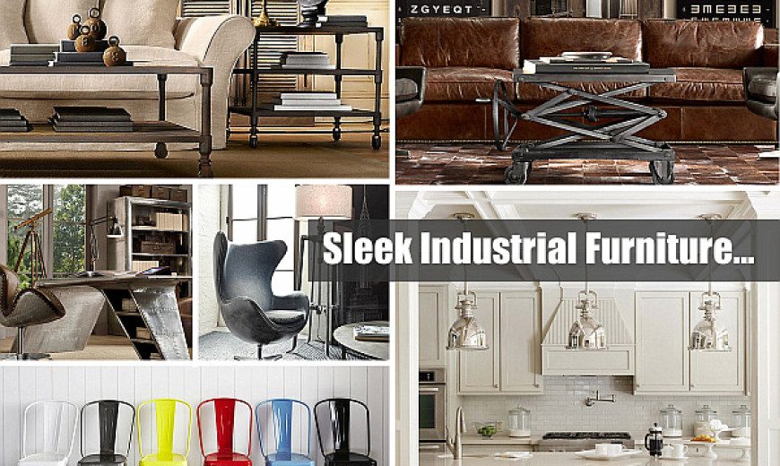 25 Sleek Industrial Furniture Finds