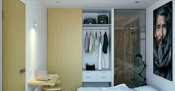 space saving wonderful small apartment design 5