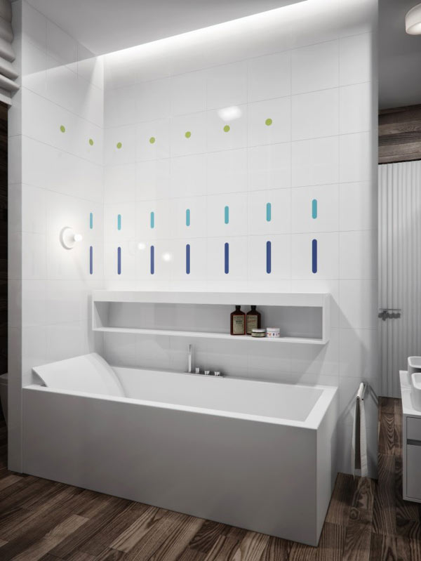 spacious modern ukranian apartment 18 - white luxury bathroom